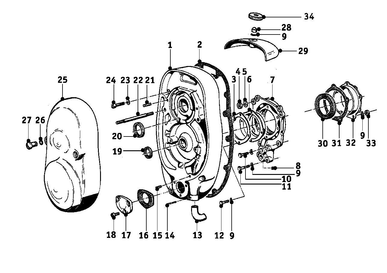 Genuine BMW 11140002193 Cap Nut (Inc. R69, R67/2/3 & R60/2) | Duco Car Parts UK Car Parts