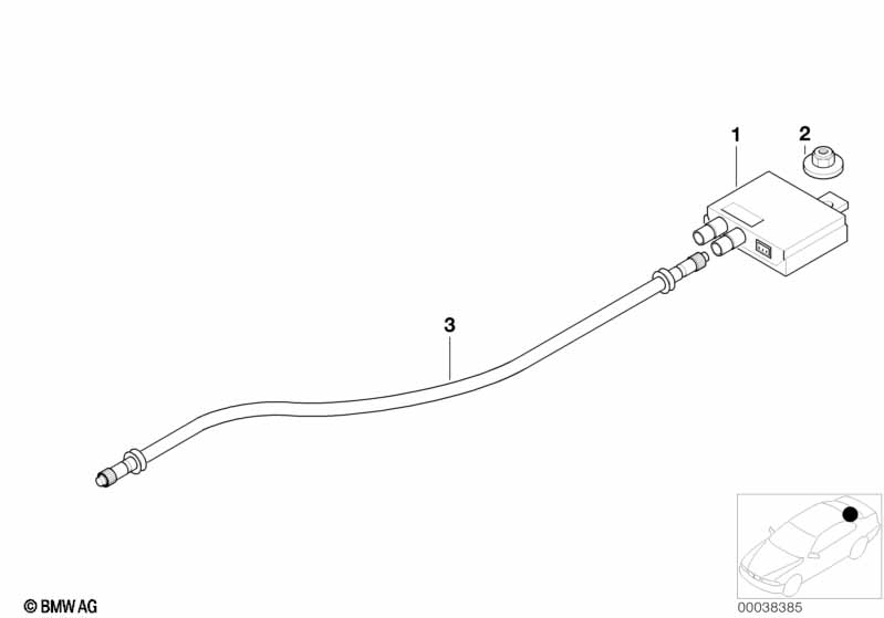 Single parts, radio clock module