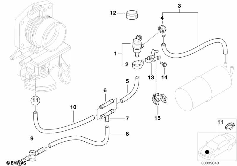 Fuel tank breather valve