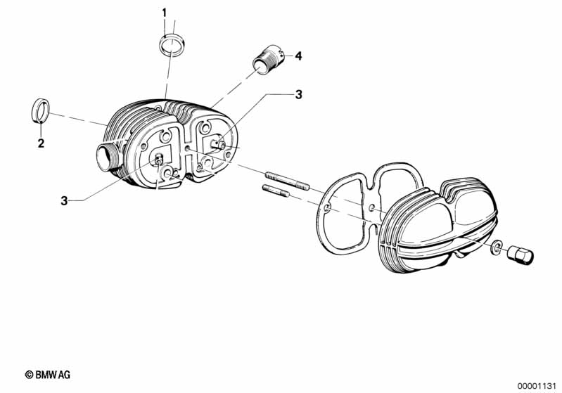 Genuine BMW 11121250227 Connector 30mm (Inc. R75/5) | ML Performance UK Car Parts
