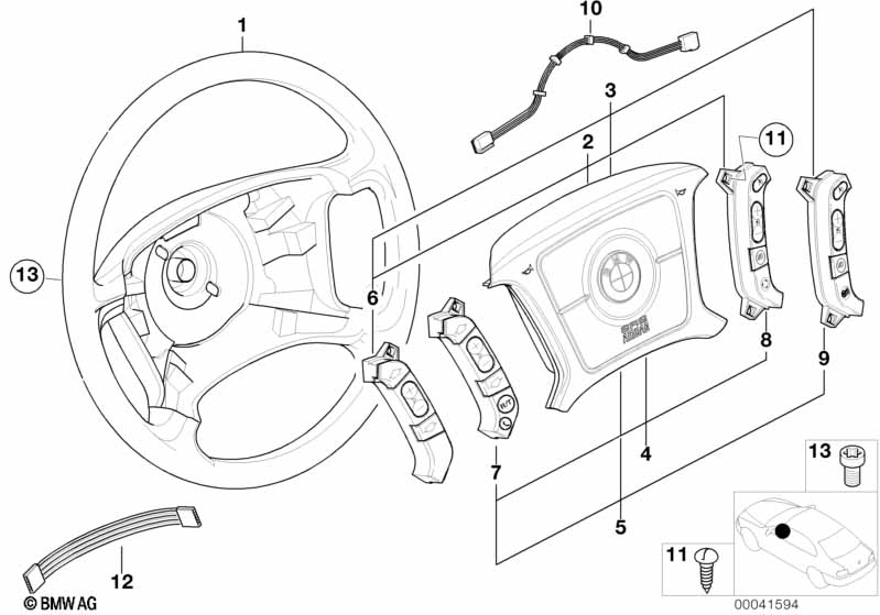 Steering wheel Airbag-Smart multifunct.