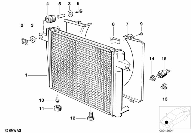 Radiator/frame