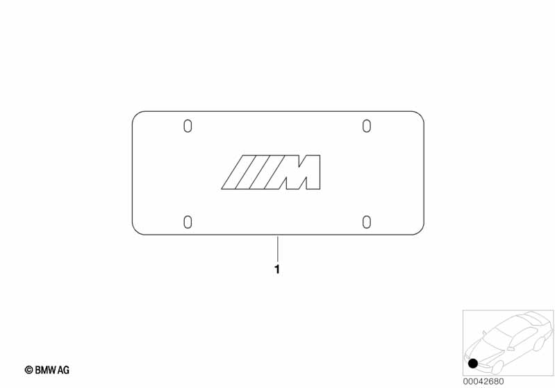 License plate frame