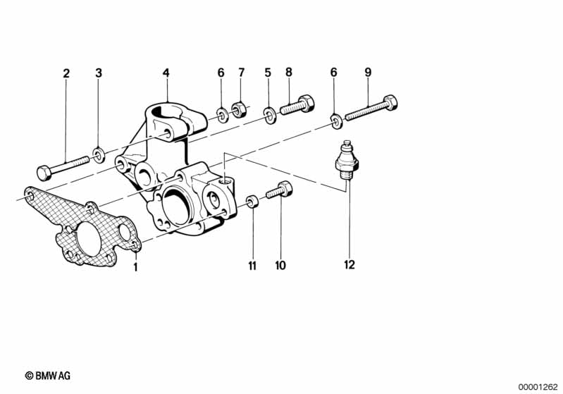 Distributor flange