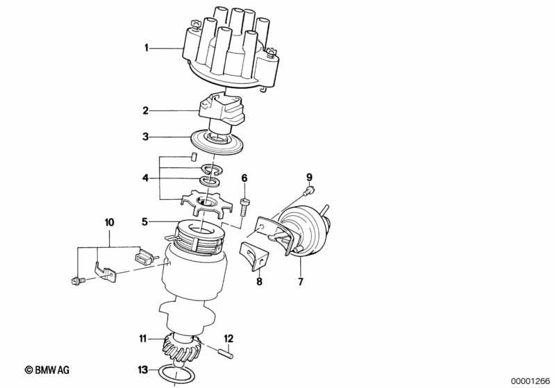 Distributor-single parts