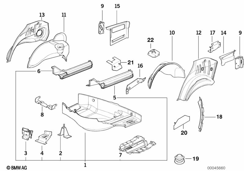Genuine BMW 41118171144 E36 Supporting Fork F Absorber Element (Inc. 325i, 328i & 323i) | ML Performance EU Car Parts