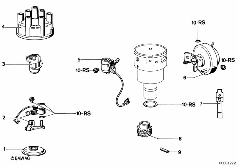 Genuine BMW 12111268441 E12 E24 Condenser (Inc. 3.0CSiL, 630CSi & 3.0Si) | ML Performance UK Car Parts