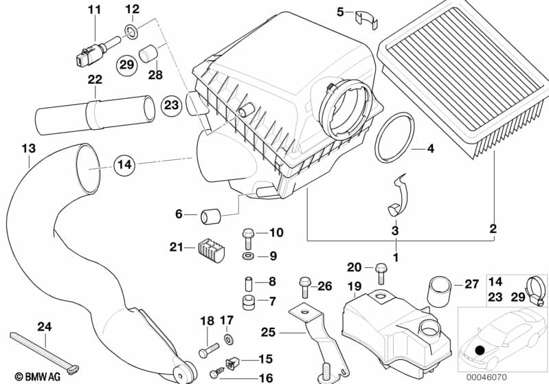Intake muffler