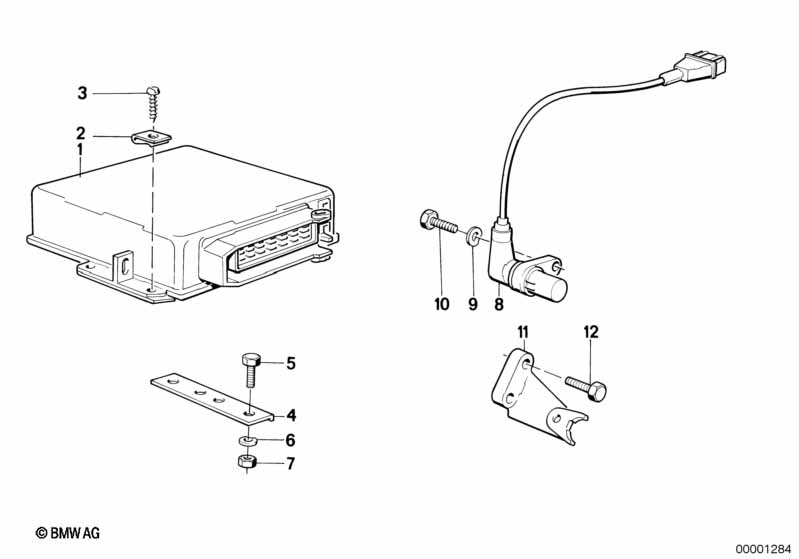 Genuine BMW 12141710685 E28 At-Control Unit (Inc. 525e) | ML Performance EU Car Parts