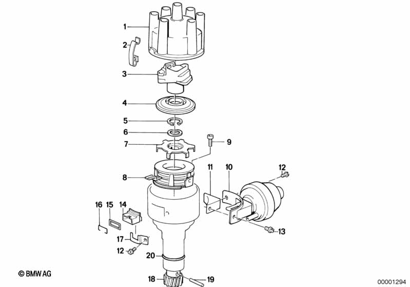 Distributor-single parts