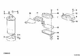 CONTROL UNIT TRANSITORIZED IGNITION diagram for BMW 3 Series E30 325ix