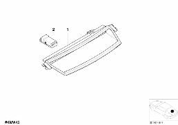 THIRD STOPLAMP diagram for BMW 3 Series E46 318i