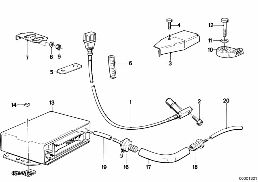 IGNITION SYSTEM diagram for BMW 7 Series E23 745i