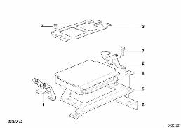 BRACKET, CONTROL UNIT
