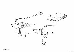 CUTOFF SPEED CONTROL diagram for BMW 5 Series E34 M5 3.8