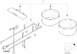 SOUND MODUL SYSTEM diagram for BMW 3 Series E46 318i