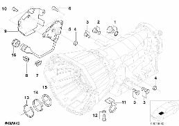 A5S440Z ATTACH.PARTS/ PACKINGS diagram for BMW X5 E53 4.4i