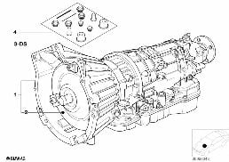 AUTOMATIC TRANSMISSION A4S270/310R diagram for BMW 3 Series E36 318i