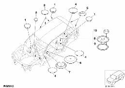 SEALING CAP/PLUG diagram for BMW X5 E53 4.4i