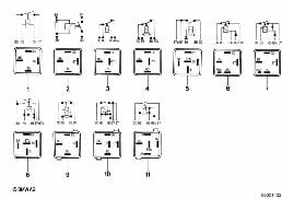 RELAY MOTOR diagram for BMW 3 Series E30 325e