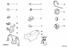 CABLE HARNESS FIXINGS