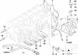 ENGINE BLOCK MOUNTING PARTS
