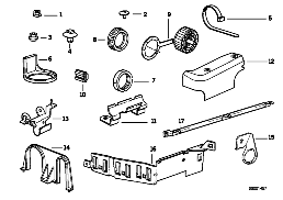 CABLE HARNESS FIXINGS