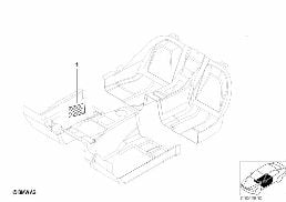 RETROFIT, FLOOR NET diagram for BMW 3 Series E36 M3
