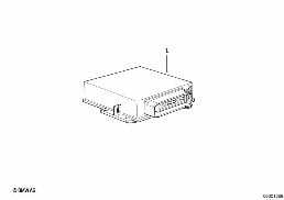 CODED DME CONTROL UNIT diagram for BMW 3 Series E30 325e