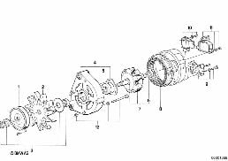ALTERNATOR PARTS 65A
