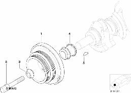 BELT DRIVE-VIBRATION DAMPER