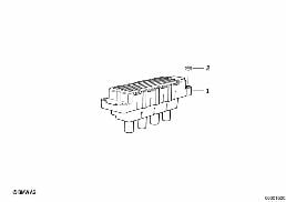 点火线圈 diagram for BMW 3 Series E36 318i