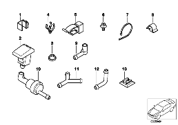 SINGLE PARTS FOR WINDSHIELD CLEANING
