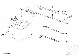 BATTERY CABLE(BATTERY FRONT)