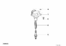 IGTN. COIL/SPARKPLUG CONNECTOR/SPARKPLUG