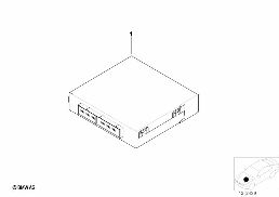 Boîtier de commande CNG diagram for BMW 5 Series E34 518g
