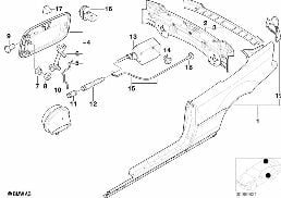 SIDE PANEL/TAIL TRIM diagram for BMW 3 Series E46 323Ci