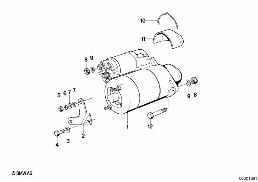 STARTER MOUNTING HARDWARE