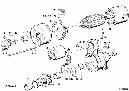 STARTER SINGLE PARTS / BOSCH