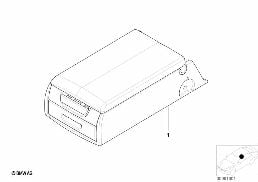 RETROFIT, MULTIFUNCTIONAL ARMREST REAR diagram for BMW 3 Series E46 318i