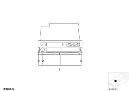 RADIO BMW PROFESSIONAL RDS diagram for BMW Z3 E36 2.2i