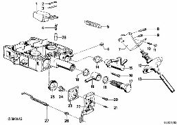 FLOAT ASSY/CONTROL BOX diagram for BMW 7 Series E23 730