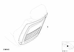RETROFIT, NET BAG AT SEAT BACKREST diagram for BMW 3 Series E46 318i