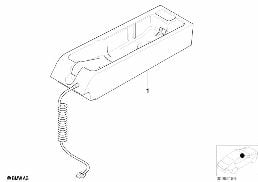 Pièces pour SA 627 - console centrale diagram for BMW 5 Series E39 525td
