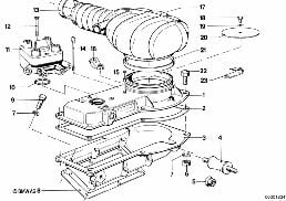 VOLUME AIR FLOW SENSOR diagram for BMW 3 Series E21 320i