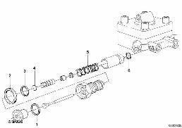 VOLUME DISTRIBUTOR diagram for BMW 3 Series E21 320i