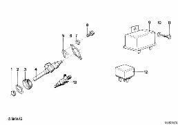 INJECTION VALVE diagram for BMW 7 Series E23 733i