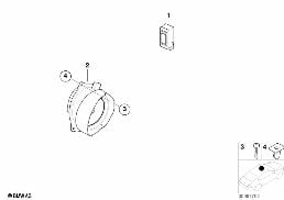 SINGLE PARTS F HANDS-FREE FACILITY diagram for BMW X5 E53 3.0i