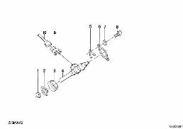 Inspuitventiel diagram for BMW 7 Series E23 735i
