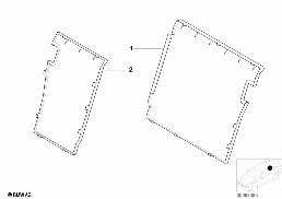 Ind. system załadunku/Detale diagram for BMW 5 Series E39 520d